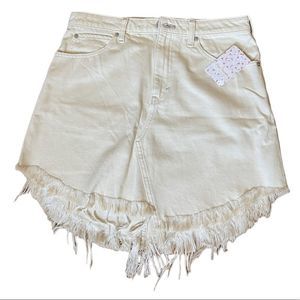 Free People Denim Skirt
